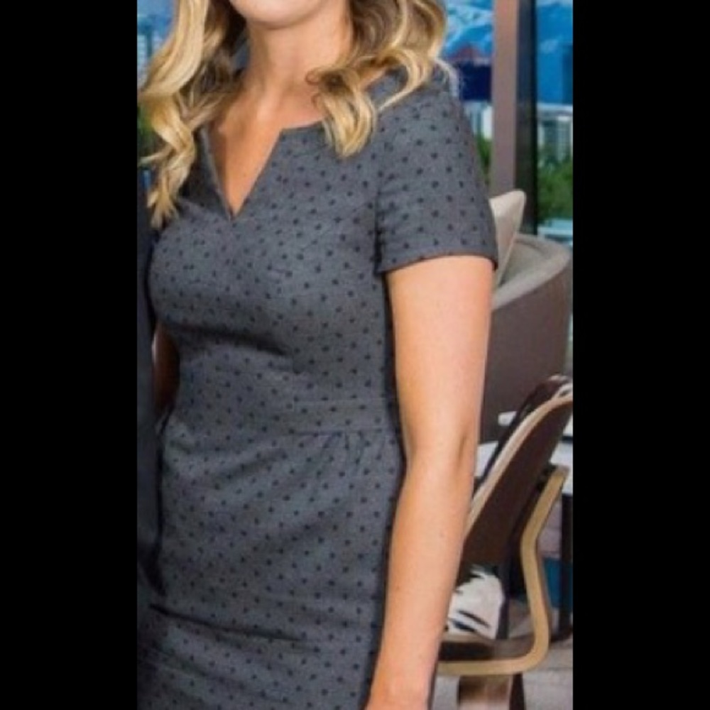 BODEN Polka Dot Sheath Dress